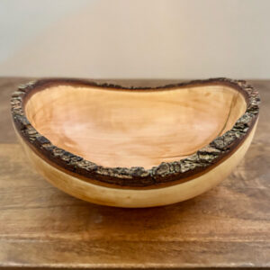 Live Edge Maple Bowl Medium